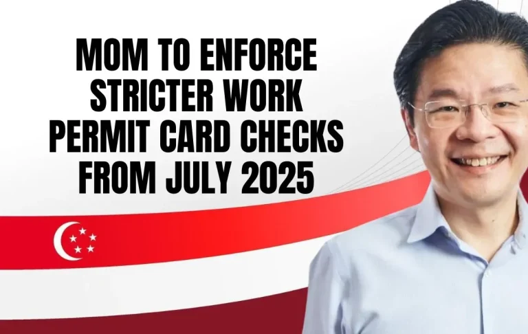 Singapore Work Permit Changes 2025
