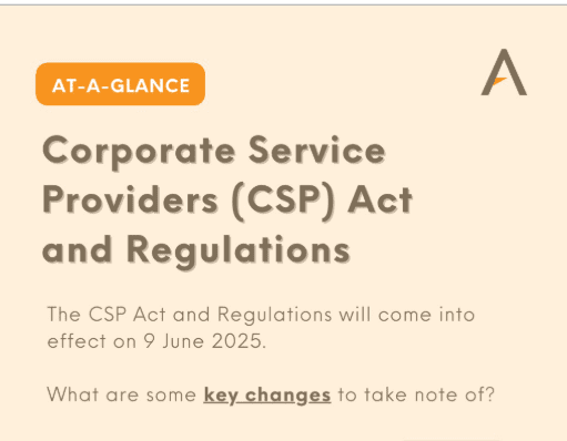 Corporate Service Providers (CSP) Act
