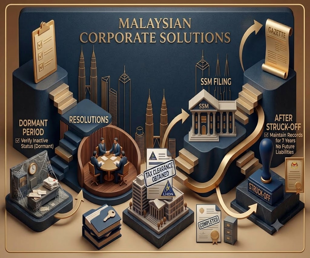 Malaysia Company Strike Off: How to Close an Inactive Company