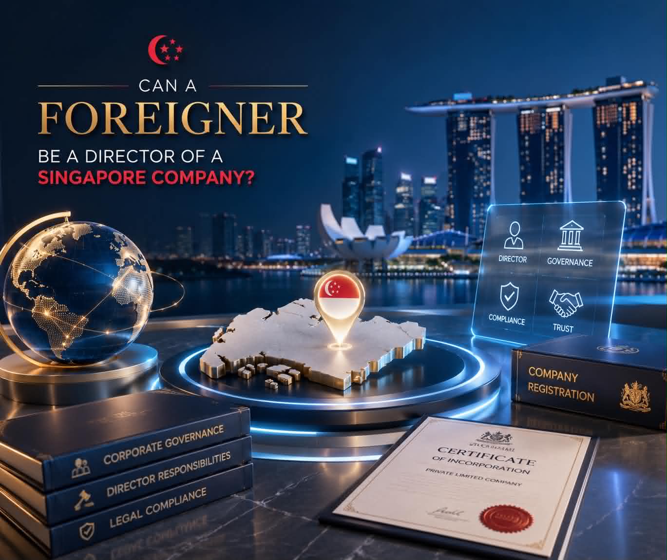 Can a Foreigner Be a Director of a Singapore Company ?