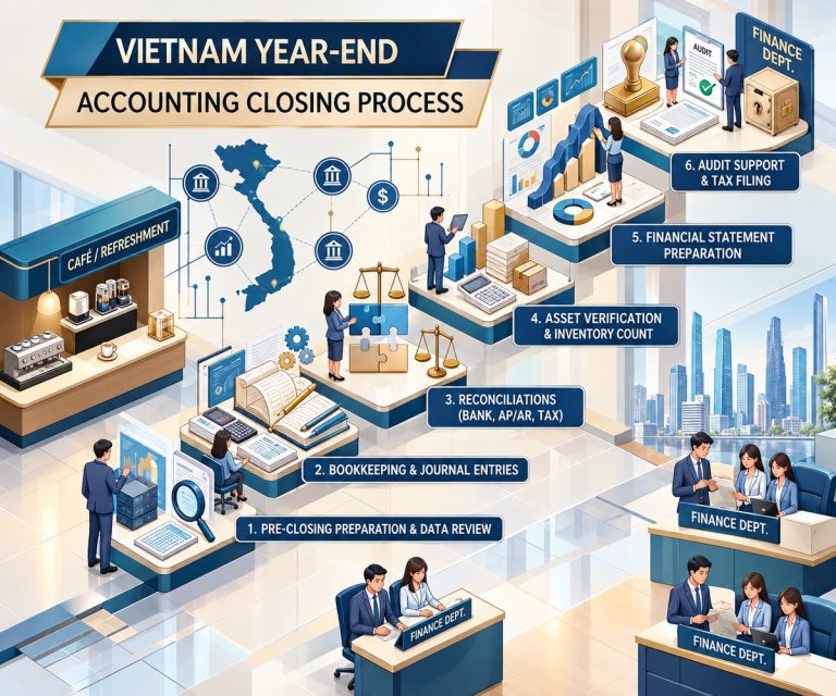 Vietnam Accounting Closing Process: Year-End Guide